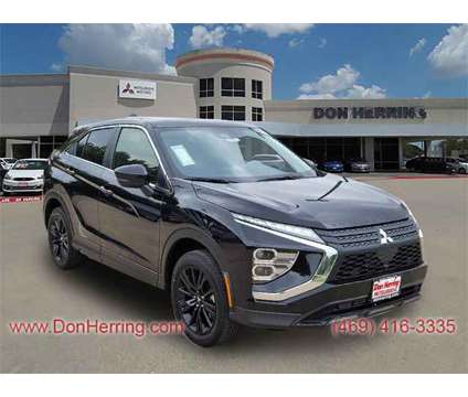 2024 Mitsubishi Eclipse Cross LE is a Black 2024 Mitsubishi Eclipse LE SUV in Plano TX