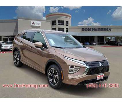 2024 Mitsubishi Eclipse Cross SEL is a Tan 2024 Mitsubishi Eclipse SE SUV in Plano TX