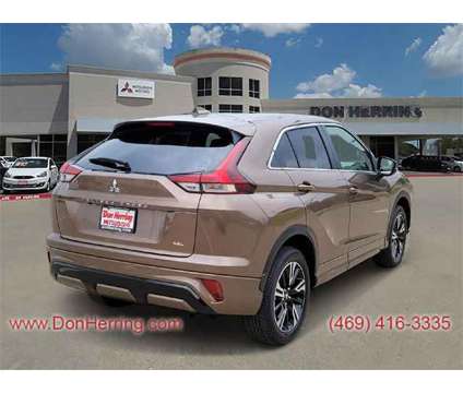 2024 Mitsubishi Eclipse Cross SEL is a Tan 2024 Mitsubishi Eclipse SE SUV in Plano TX