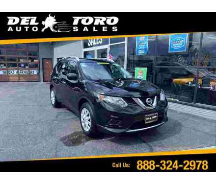 2016 Nissan Rogue Black, 97K miles is a Black 2016 Nissan Rogue S Car for Sale in Auburn WA