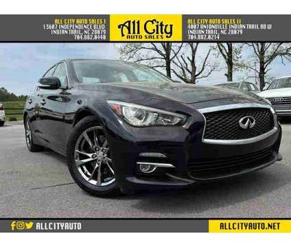 2015 INFINITI Q50 for sale is a Black 2015 Infiniti Q50 Car for Sale in Indian Trail NC