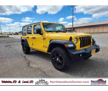 2020 Jeep Wrangler Unlimited for sale is a Yellow 2020 Jeep Wrangler Unlimited Car for Sale in Webster SD