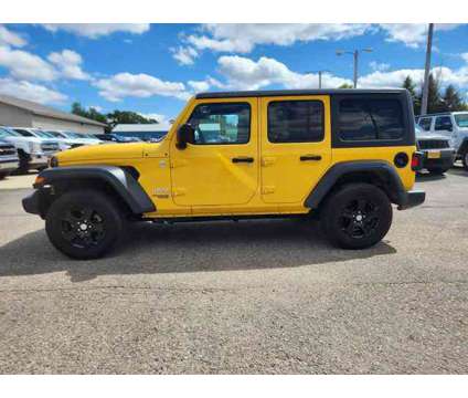 2020 Jeep Wrangler Unlimited for sale is a Yellow 2020 Jeep Wrangler Unlimited Car for Sale in Webster SD