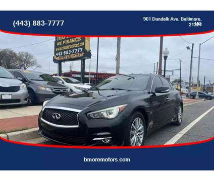 2017 INFINITI Q50 for sale is a Black 2017 Infiniti Q50 Car for Sale in Baltimore MD