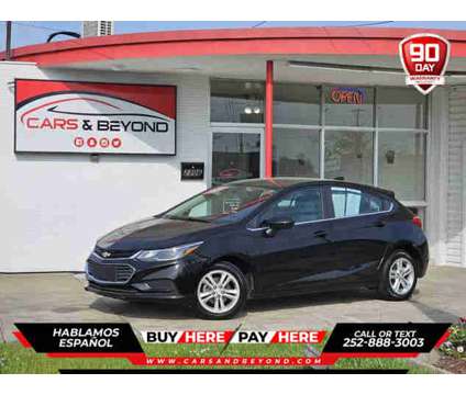 2018 Chevrolet Cruze for sale is a Black 2018 Chevrolet Cruze Car for Sale in Greenville NC