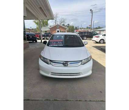2012 Honda Civic for sale is a White 2012 Honda Civic Car for Sale in Eastman GA