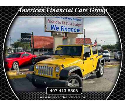 2015 Jeep Wrangler for sale is a Yellow 2015 Jeep Wrangler Car for Sale in Orlando FL