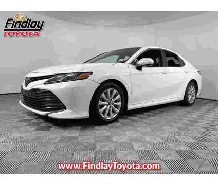 2018UsedToyotaUsedCamry is a White 2018 Toyota Camry LE Sedan in Henderson NV