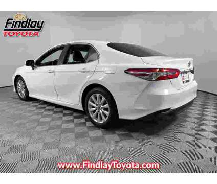 2018UsedToyotaUsedCamry is a White 2018 Toyota Camry LE Sedan in Henderson NV