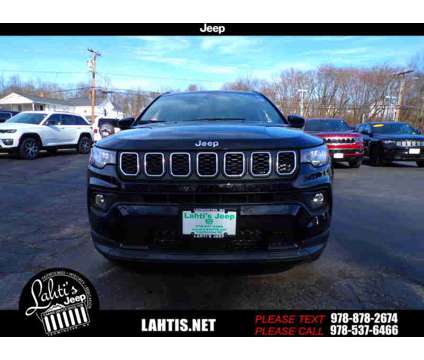 2024NewJeepNewCompassNew4x4 is a Black 2024 Jeep Compass Car for Sale in Leominster MA