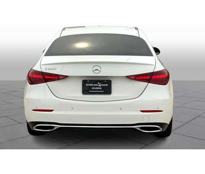 2024UsedMercedes-BenzUsedC-ClassUsedSedan is a White 2024 Mercedes-Benz C Class Car for Sale in Houston TX