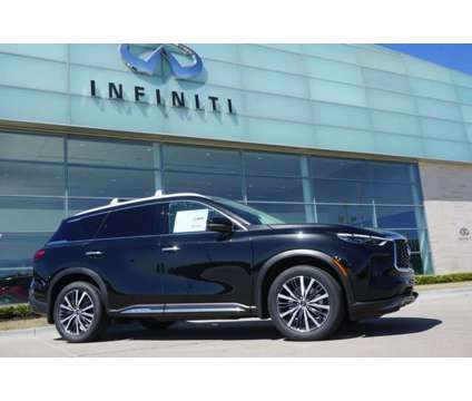 2024 Infiniti Qx60 Sensory is a Black 2024 Infiniti QX60 Car for Sale in Elkhorn NE