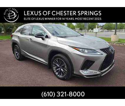 2022 Lexus RX 350 F SPORT Appearance is a Silver 2022 Lexus rx 350 F Sport Car for Sale in Chester Springs PA