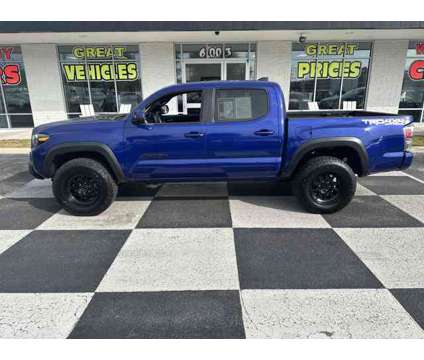 2022 Toyota Tacoma 4WD TRD Off Road is a Blue 2022 Toyota Tacoma Car for Sale in Wilmington NC