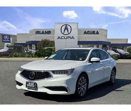 2019 Acura TLX 3.5L V6 is a Silver, White 2019 Acura TLX Car for Sale in Wantagh NY