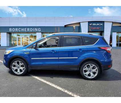2018 Ford Escape Titanium is a Blue 2018 Ford Escape Titanium Car for Sale in Cincinnati OH