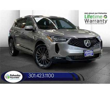 2022 Acura RDX w/A-Spec Advance Package is a Black 2022 Acura RDX Car for Sale in Capitol Heights MD