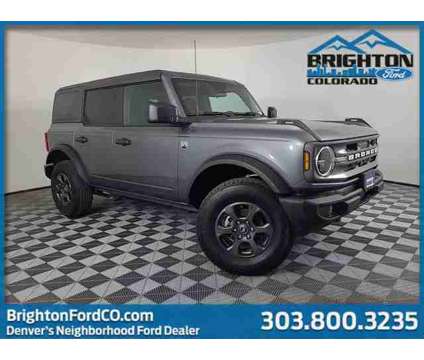 2021 Ford Bronco Big Bend is a Grey 2021 Ford Bronco Car for Sale in Brighton CO