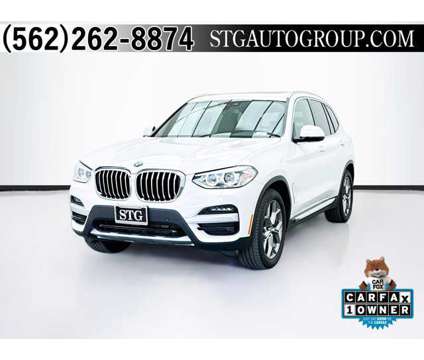 2021 BMW X3 sDrive30i is a White 2021 BMW X3 sDrive30i SUV in Bellflower CA