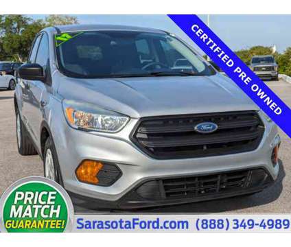 2017 Ford Escape S is a Silver 2017 Ford Escape S Car for Sale in Sarasota FL