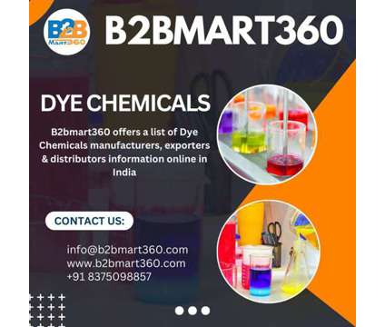 Best Dye chemicals Supplier B2bmart360 in India is a Other Services service in New Delhi DL
