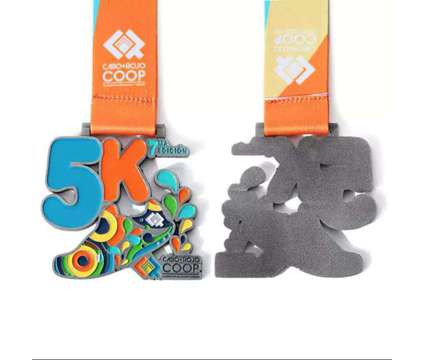 5k Run Medals Soft Enamel Medal is a Arts &amp; Crafts Supplies for Sale in Lincoln Heights CA
