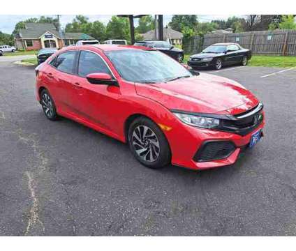 2017 Honda Civic for sale is a Red 2017 Honda Civic Hatchback in Kalamazoo MI