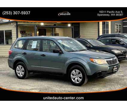 2010 Subaru Forester for sale is a Green 2010 Subaru Forester 2.5i Car for Sale in Spanaway WA