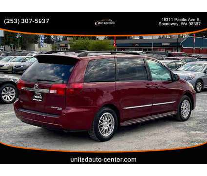 2005 Toyota Sienna for sale is a Red 2005 Toyota Sienna Car for Sale in Spanaway WA