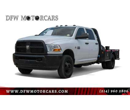 2012 Ram 3500 Crew Cab &amp; Chassis for sale is a White 2012 RAM 3500 Model Car for Sale in Grand Prairie TX