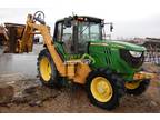 John Deere 6105M tractor 2013