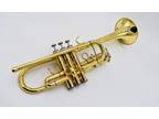 Seasound C Trumpet - Gold Lacquer Finish, with Case and Mouthpiece - US Shipping