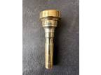 WARBURTON 5 FLM Flugelhorn mouthpiece GOLD PLATE .640 med deep