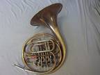 Quality Vintage C.G. Conn Ltd. U.S.A. Double French Horn + Case