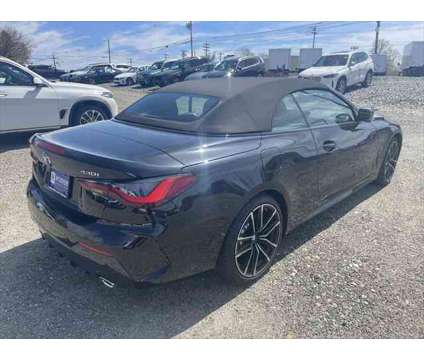 2024 BMW 4 Series 430i xDrive is a Black 2024 BMW 430 Model i Convertible in Shrewsbury MA