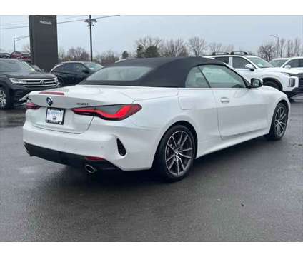 2023 BMW 4 Series xDrive is a White 2023 Convertible in Utica NY