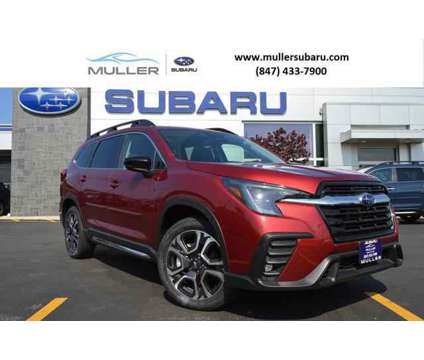 2024 Subaru Ascent Limited 8-Passenger is a Red 2024 Subaru Ascent SUV in Highland Park IL