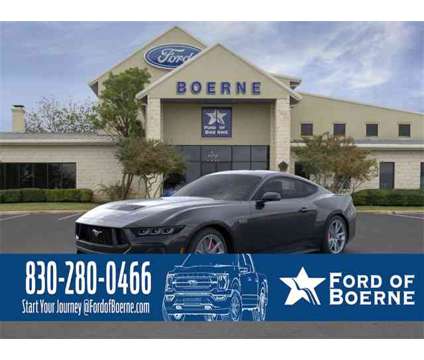 2024 Ford Mustang GT Premium is a Grey 2024 Ford Mustang GT Premium Coupe in Boerne TX