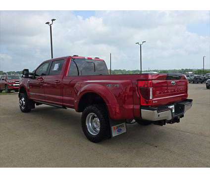 2022 Ford F-350 Lariat is a Red 2022 Ford F-350 Lariat Truck in Brenham TX