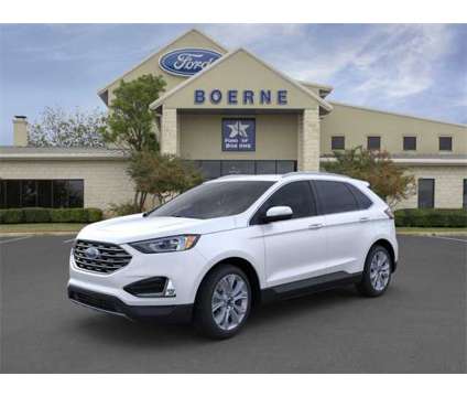2024 Ford Edge Titanium is a White 2024 Ford Edge Titanium SUV in Boerne TX