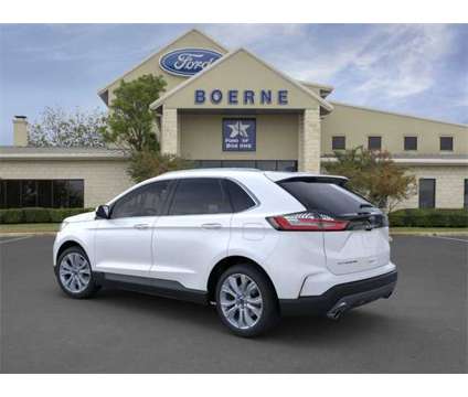 2024 Ford Edge Titanium is a White 2024 Ford Edge Titanium SUV in Boerne TX