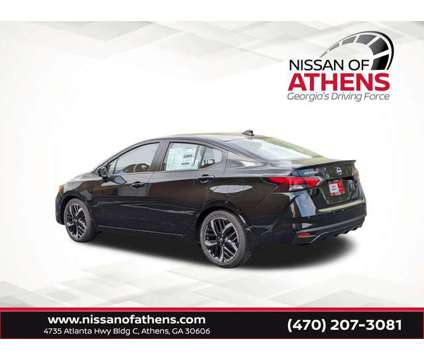 2024 Nissan Versa 1.6 SR is a Black 2024 Nissan Versa 1.6 S Sedan in Athens GA