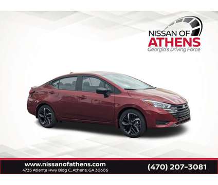 2024 Nissan Versa 1.6 SR is a Red 2024 Nissan Versa 1.6 S Sedan in Athens GA