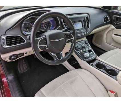 2015 Chrysler 200 Limited is a Red 2015 Chrysler 200 Model Limited Sedan in Algonquin IL