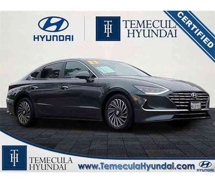 2023 Hyundai Sonata Hybrid Limited is a Grey 2023 Hyundai Sonata Hybrid Limited Hybrid in Temecula CA