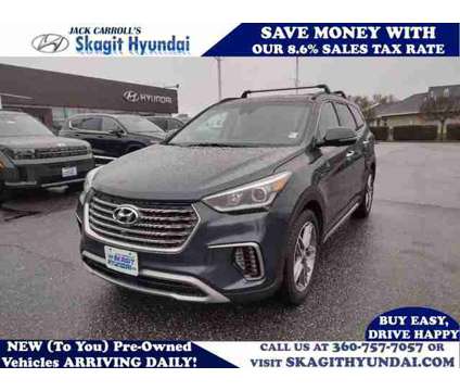 2017 Hyundai Santa Fe Limited Ultimate is a White 2017 Hyundai Santa Fe Limited SUV in Burlington WA