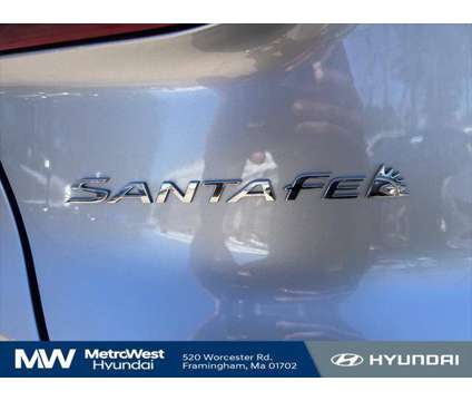 2021 Hyundai Santa Fe SEL is a Silver 2021 Hyundai Santa Fe SUV in Framingham MA