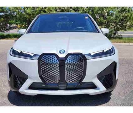 2025 BMW iX xDrive50 is a White 2025 BMW 325 Model iX SUV in Loveland CO