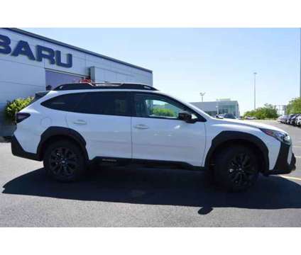 2024 Subaru Outback Onyx Edition is a White 2024 Subaru Outback 2.5i Station Wagon in Highland Park IL
