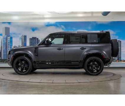 2024 Land Rover Defender Carpathian Edition is a Grey 2024 Land Rover Defender 110 Trim SUV in Lake Bluff IL